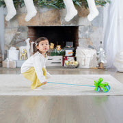 First Play Frolicking Frog Wooden Pull Toy W6