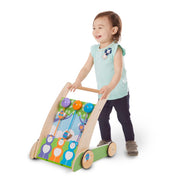 First Play Wooden Ring and Ding Forest Friends Push Toy W7