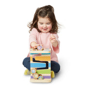 First Play Wooden Safari Zig-Zag Tower E6