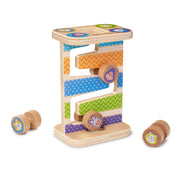 First Play Wooden Safari Zig-Zag Tower E6