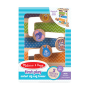 First Play Wooden Safari Zig-Zag Tower F9
