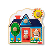 First Shapes Jumbo Peg Puzzle - 5 Pieces S5