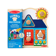 First Shapes Jumbo Peg Puzzle - 5 Pieces S5