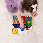 First Shapes Jumbo Peg Puzzle - 5 Pieces S5