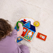 First Shapes Jumbo Peg Puzzle - 5 Pieces S5