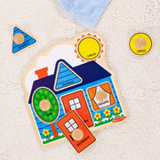 First Shapes Jumbo Peg Puzzle - 5 Pieces S5