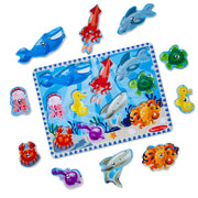 Fishing Magnetic Puzzle Game - 10 Pieces N4