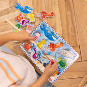 Fishing Magnetic Puzzle Game - 10 Pieces N4
