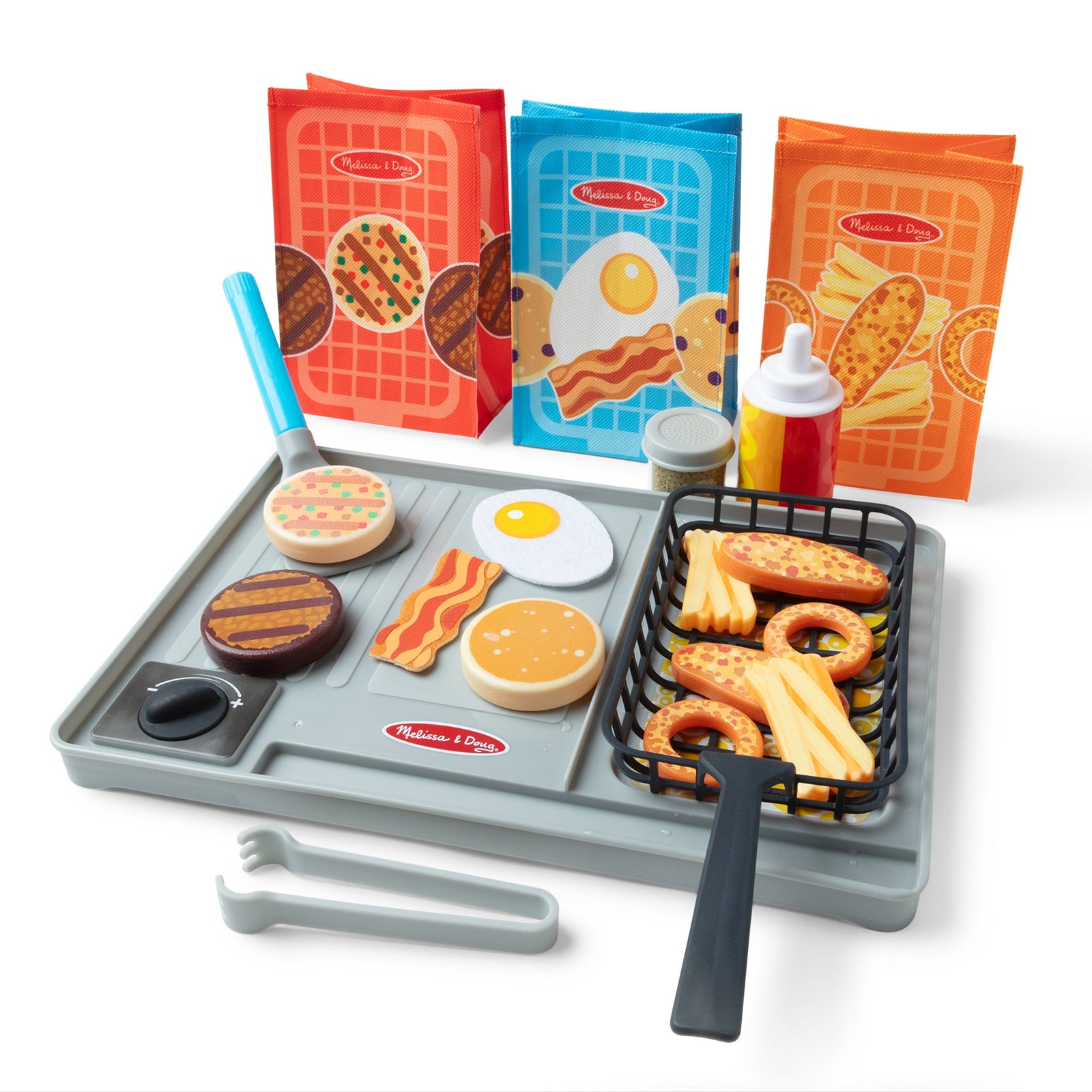 Flip & Fry Grill Play Set with Color Changing Water WOW! W4