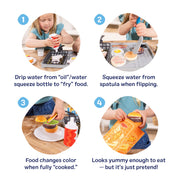Flip & Fry Grill Play Set with Color Changing Water WOW! W4