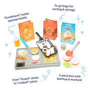 Flip & Fry Grill Play Set with Color Changing Water WOW! W4