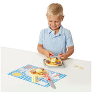 Flip & Serve Pancake Set - Wooden Play Food T1