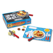 Flip & Serve Pancake Set - Wooden Play Food T1