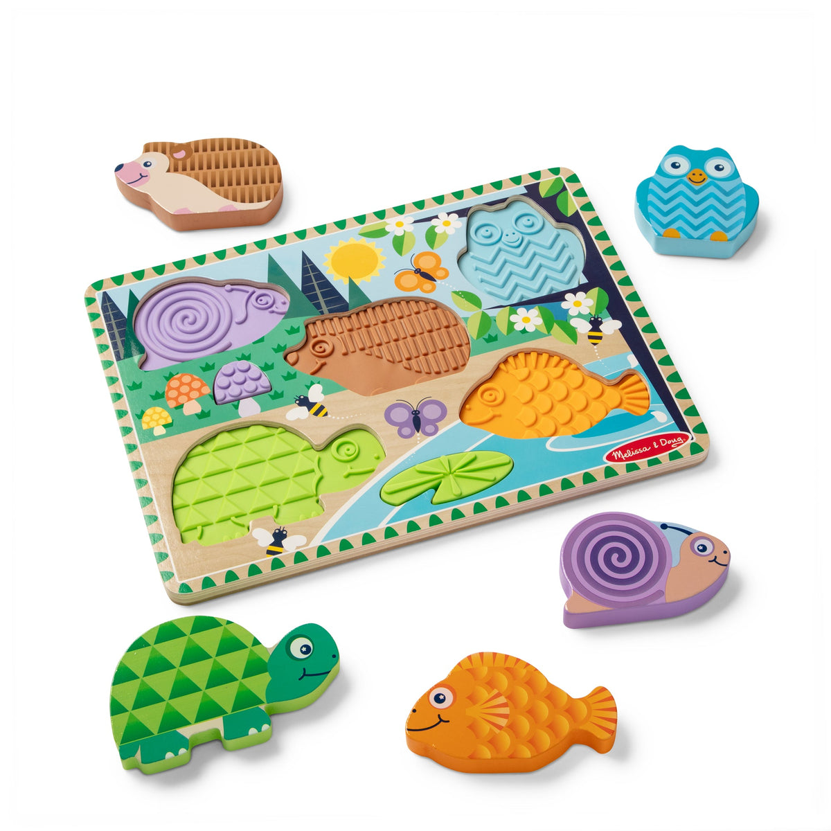 Forest Friends Touch & Feel Puzzle P7
