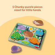 Forest Friends Touch & Feel Puzzle Q8