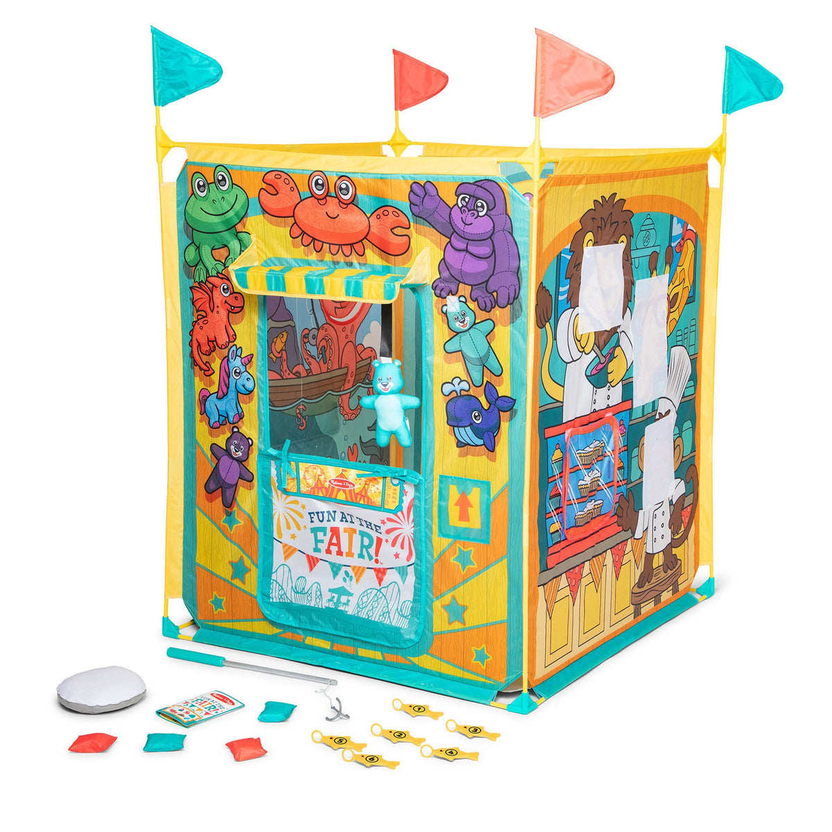 Fun at the Fair! Game Center Play Tent M9
