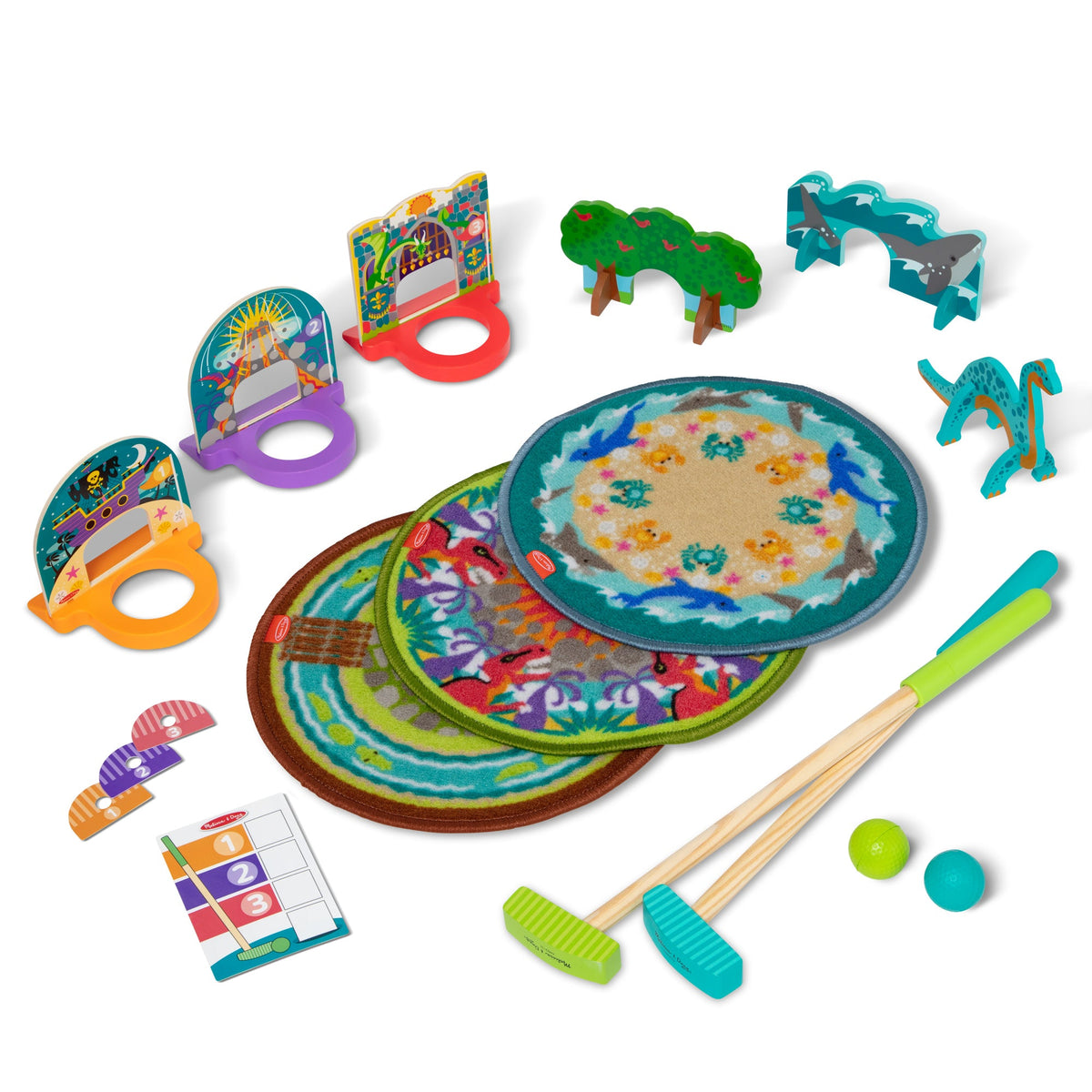 Fun at the Fair! Mini Golf Play Set S9