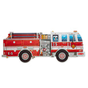 Giant Fire Truck Floor Puzzle - 24 Pieces J9