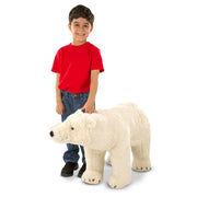 Giant Stuffed Animal Polar Bear E0