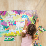 Glow-in-the-Dark Unicorn Floor Puzzle - 48 Pieces T2