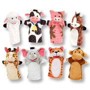Hand Puppet 2-Pack: Farm Friends, Zoo Friends W8