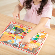 Happy Hens Push to Pop Puzzle R3