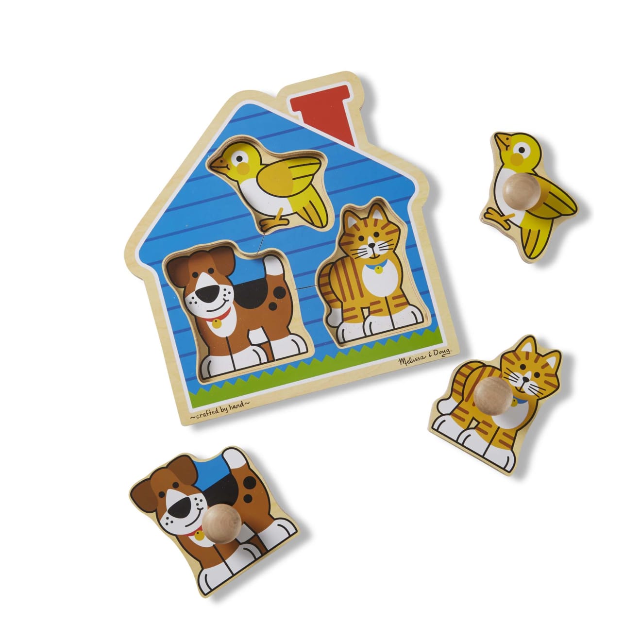 House Pets Jumbo Knob Puzzle - 3 Pieces U8