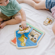 House Pets Jumbo Knob Puzzle - 3 Pieces U8