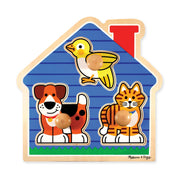 House Pets Jumbo Knob Puzzle - 3 Pieces U8