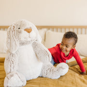 Jumbo Burrow Bunny Stuffed Plush Animal O0