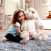 Jumbo Burrow Bunny Stuffed Plush Animal O0
