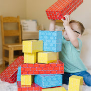 Jumbo Cardboard Blocks - 24 Pieces W6