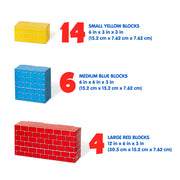 Jumbo Cardboard Blocks - 24 Pieces W6