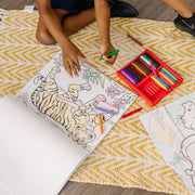 Jumbo Coloring Pad - Animals S2
