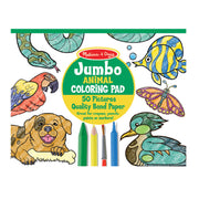 Jumbo Coloring Pad - Animals S2