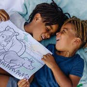 Jumbo Coloring Pad - Animals S2