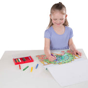 Jumbo Coloring Pad - Animals S2