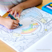 Jumbo Coloring Pad - Princess & Fairy D8