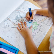 Jumbo Coloring Pad - Princess & Fairy D8