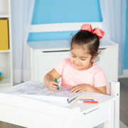 Jumbo Coloring Pad - Princess & Fairy D8