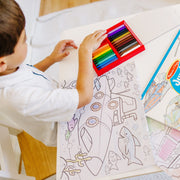 Jumbo Coloring Pad - Vehicles G9