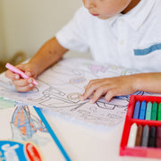 Jumbo Coloring Pad - Vehicles R7