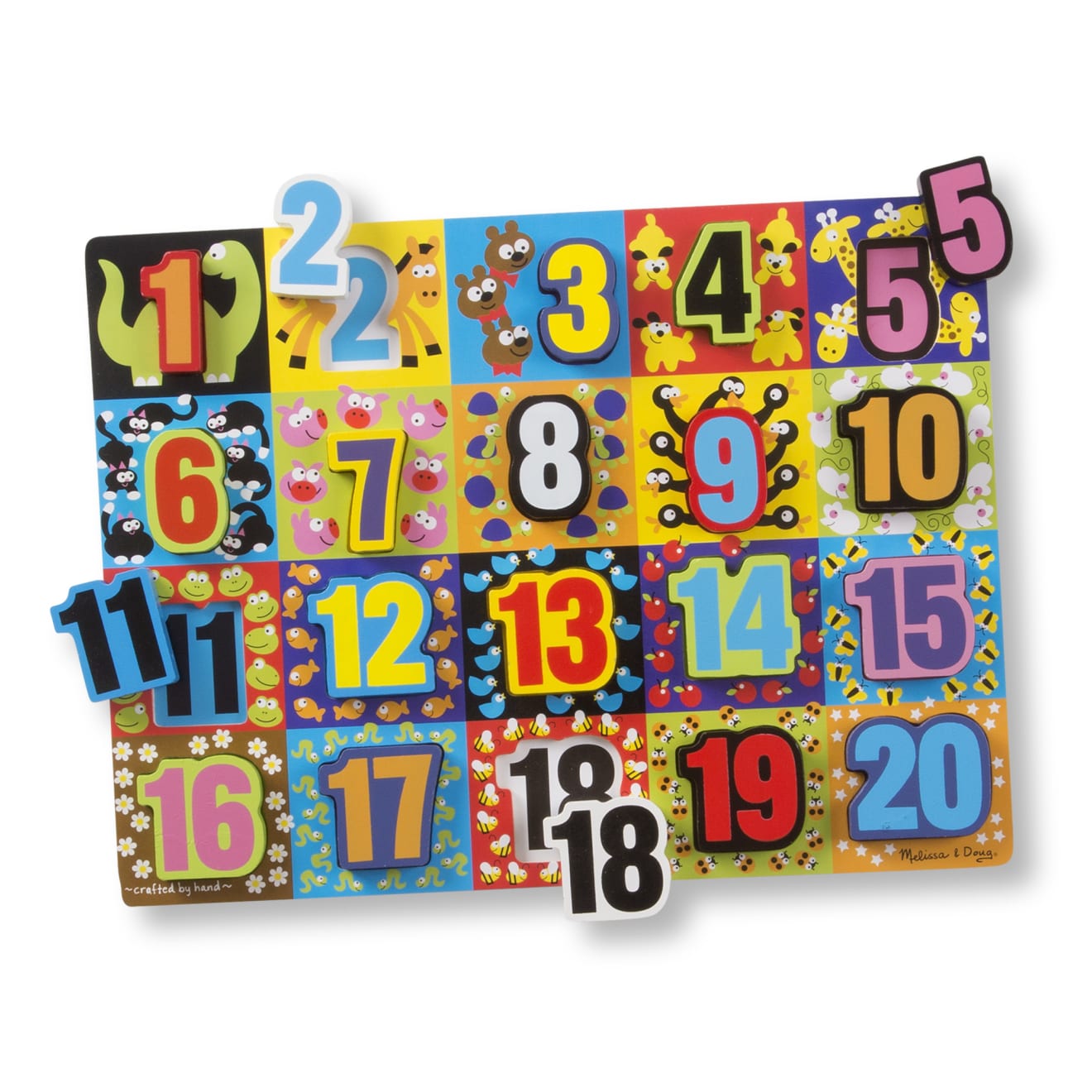 Jumbo Numbers Chunky Puzzle E8