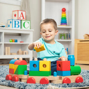 Jumbo Wooden Stacking Train – Classic O4