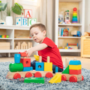 Jumbo Wooden Stacking Train – Classic O4