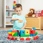 Jumbo Wooden Stacking Train – Classic O4