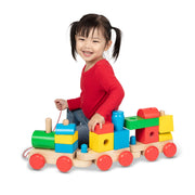 Jumbo Wooden Stacking Train – Classic O4