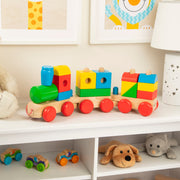 Jumbo Wooden Stacking Train – Classic O4