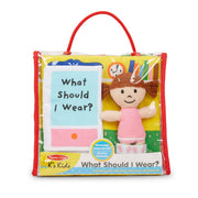 K’s Kids Soft Activity Book - What Should I Wear? X6