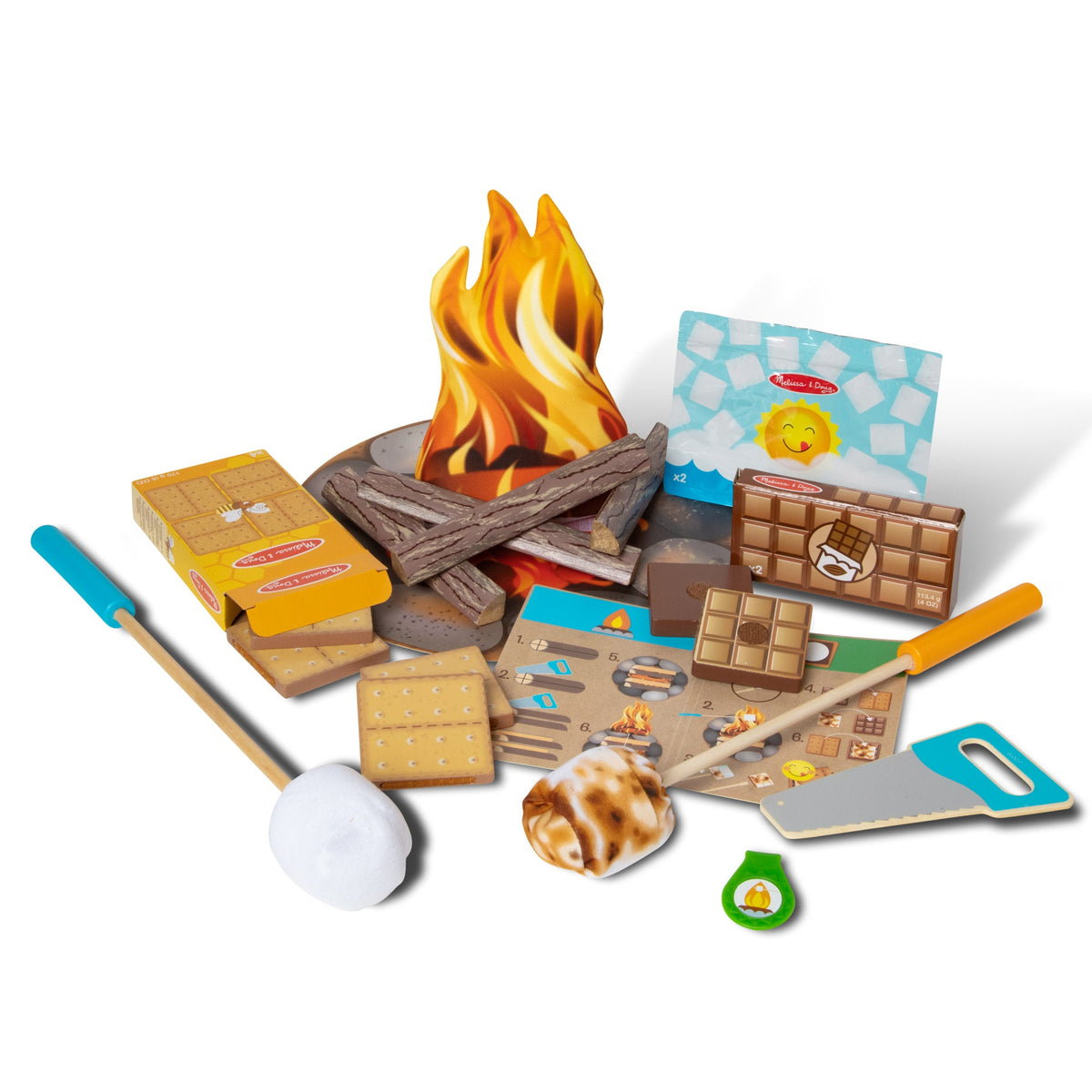 Let's Explore Campfire S'Mores Play Set E8